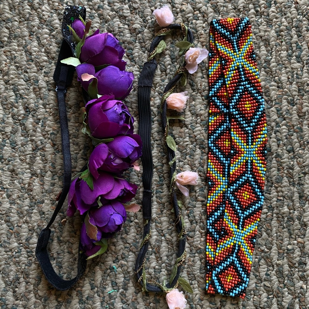 Headband Combo Bundle 💜💕🧡